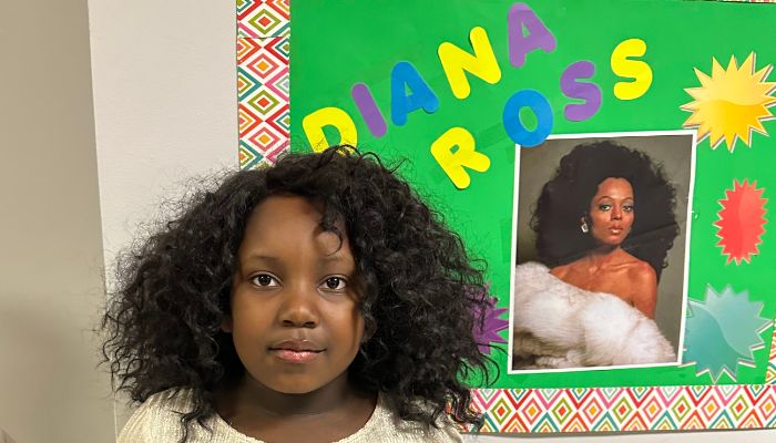  student dressed as diana ross